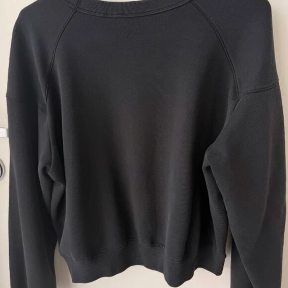 Uniqlo Unisex Basic Black Sweatshirt - Size S - Picture 6 of 8